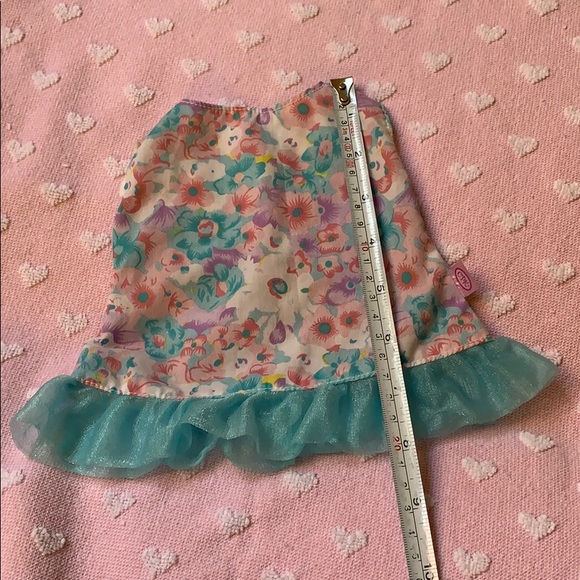 8” CPK doll floral dress 👗 2005 Kids Play Used - Picture 2 of 8